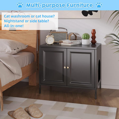 The Hidden Barn Litter Box Enclosure