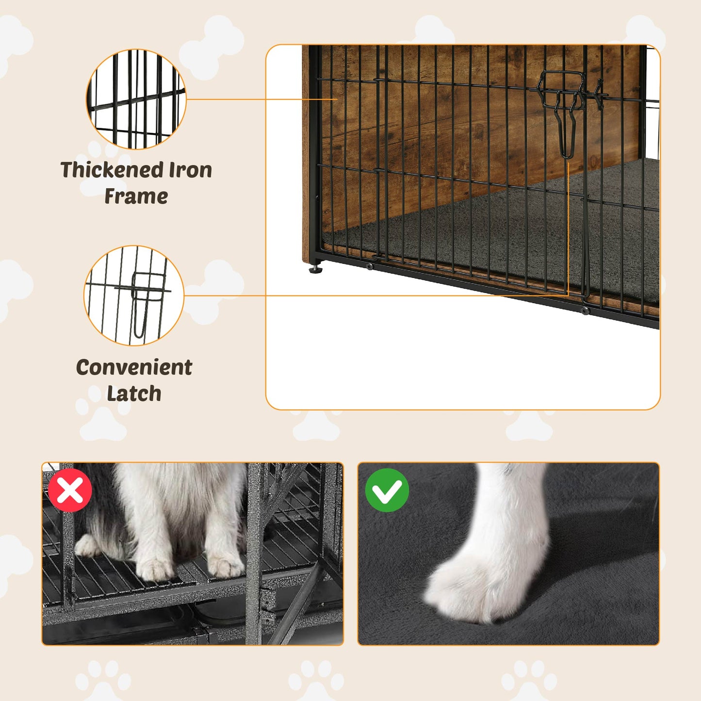 The Rustic Lodge Dog Kennel