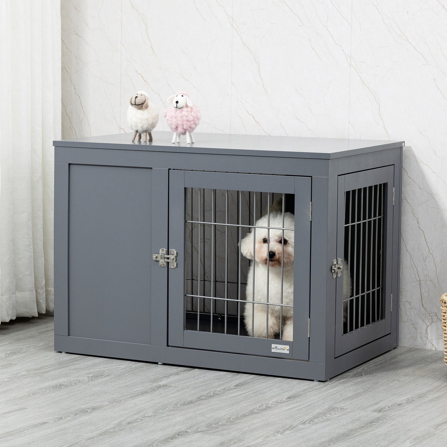 The Grey Haven Dog Crate