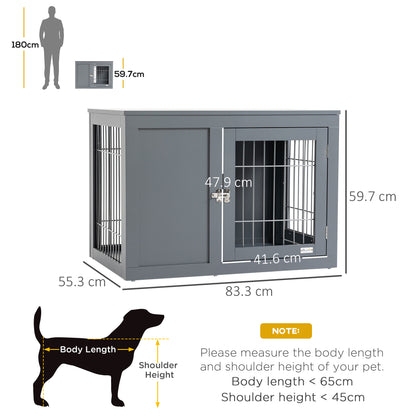 The Grey Haven Dog Crate