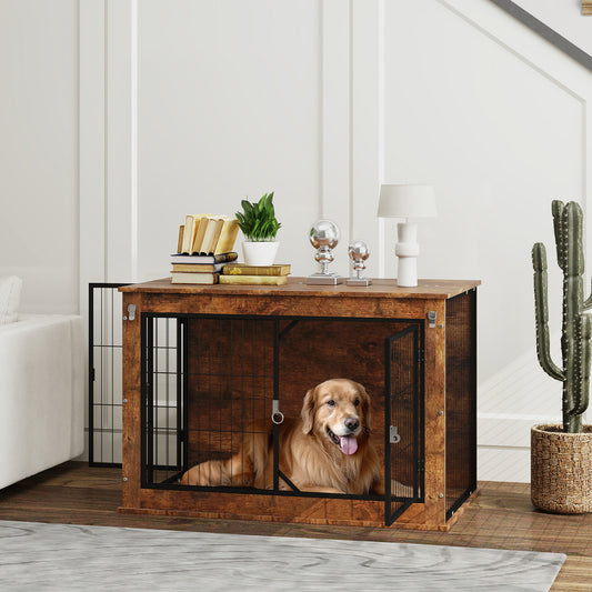 The Rustic Den Dog Crate