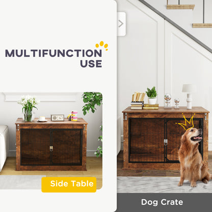 The Rustic Den Dog Crate