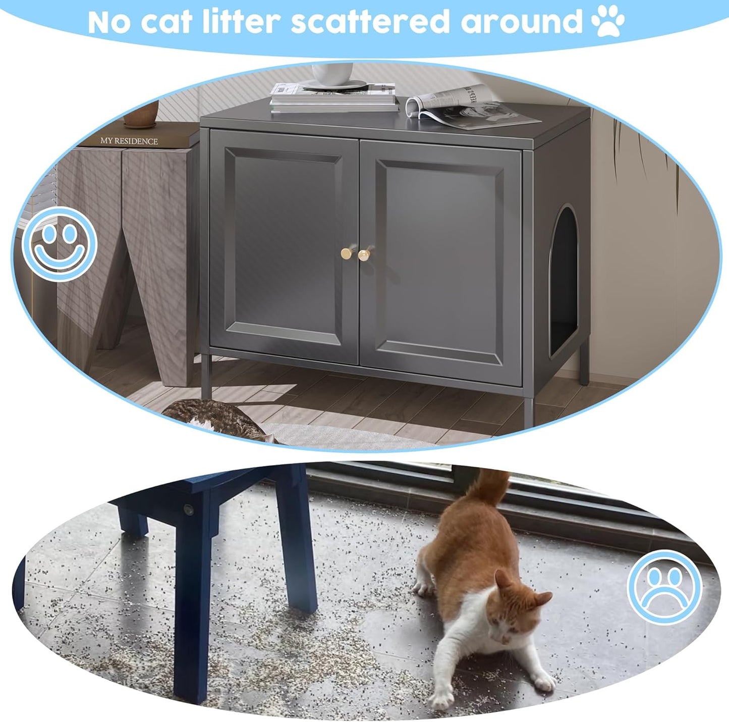 The Hidden Barn Litter Box Enclosure
