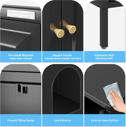 The Hidden Barn Litter Box Enclosure