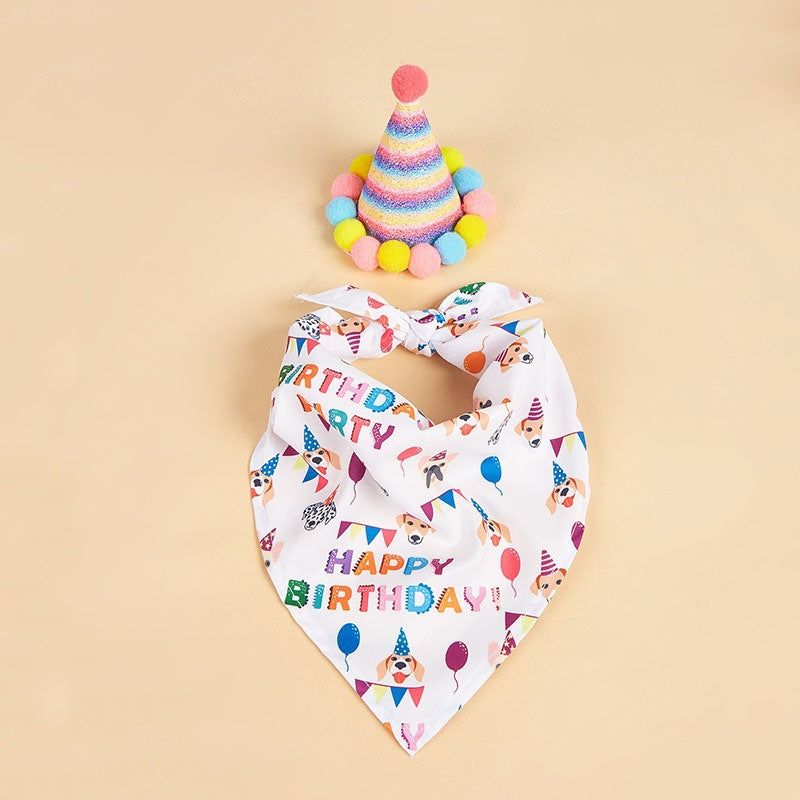 The Birthday Bandana Bib
