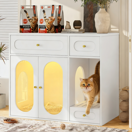 The Lumière Litter Box Enclosure