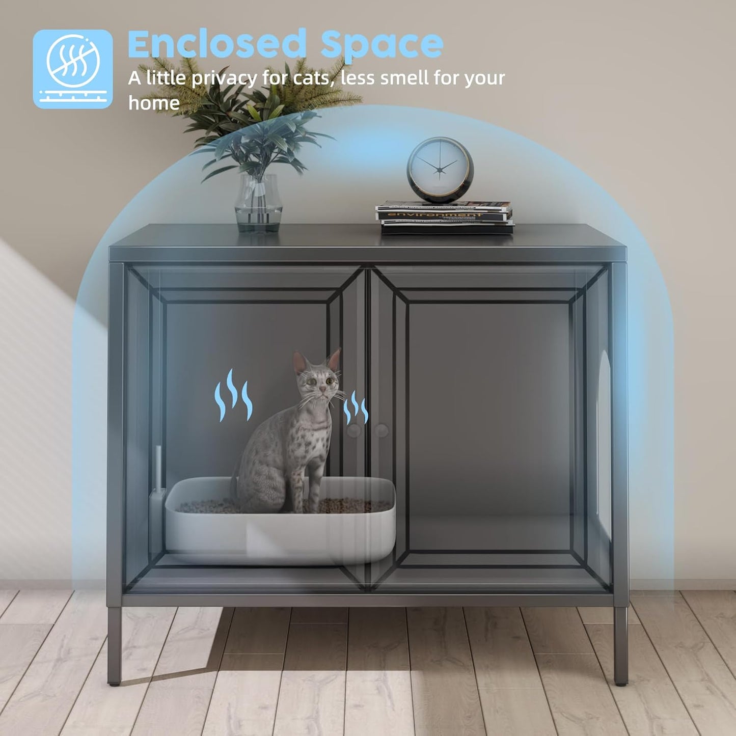 The Hidden Barn Litter Box Enclosure